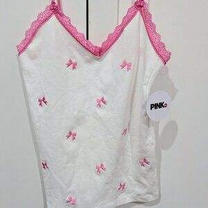 Pink Bow Cami
